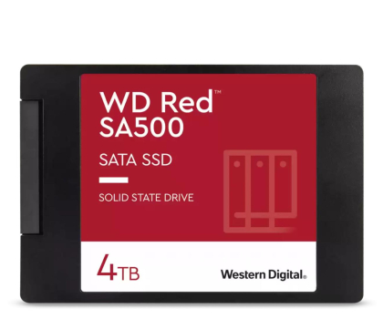Dysk wewnętrzny WD 4TB 2,5" SATA SSD Red SA500 WDS400T2R0A